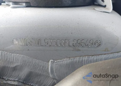 2008 BMW M3 z USA, uszkodzony, nr VIN WBSWL93508PL89649